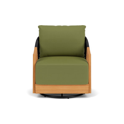 Alpine Outdoor Teak Swivel Lounge Chair