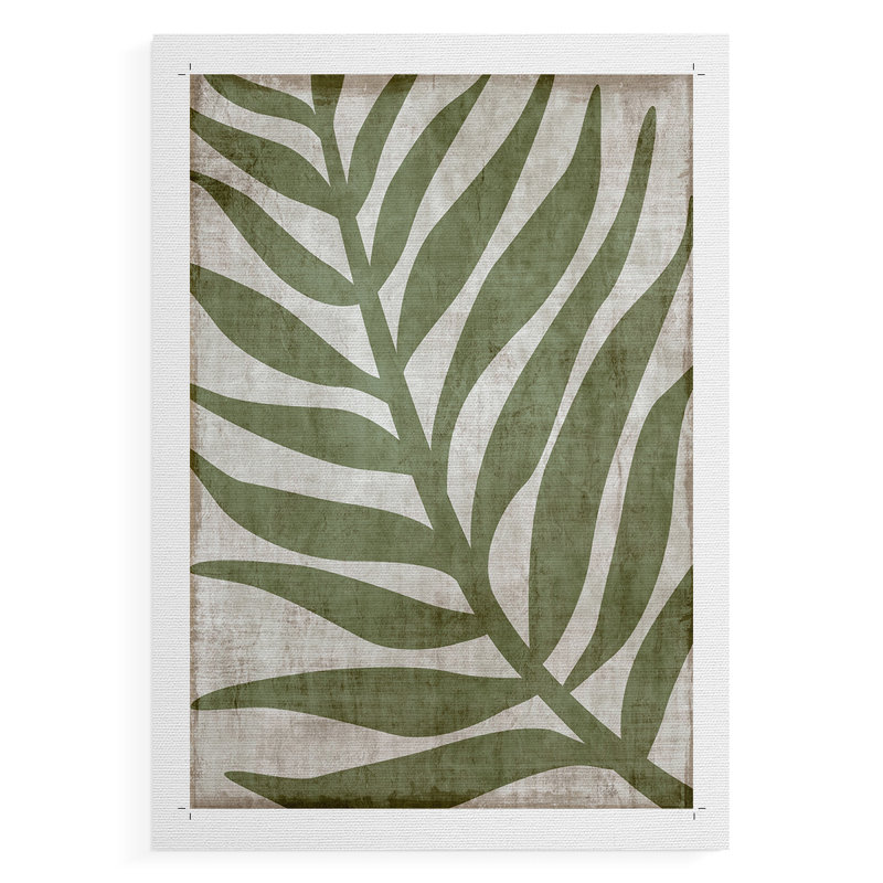 Island Greenery I - Impression sur toile seulement - NON-CADRE, H 27 po x l 18 po
