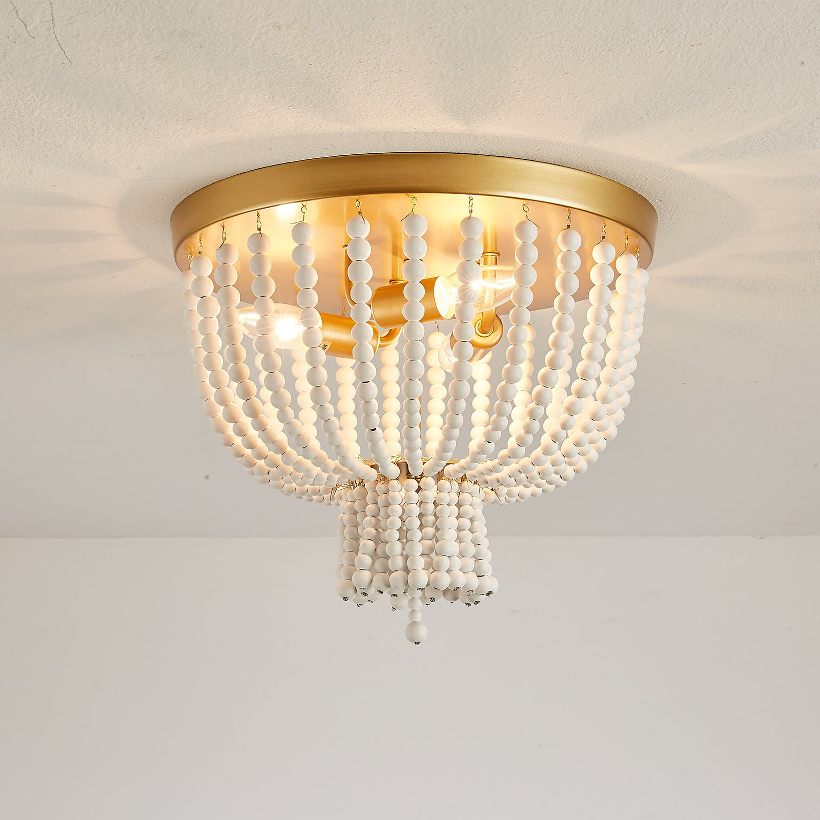 Beaded Flush Mount Lighting