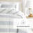 Down Alternative Distressed Stripe Reversible Comforter Set-700589648