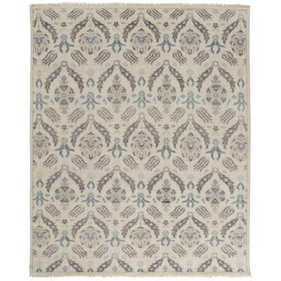 Beall Hand Woven Wool Oriental Area Rug