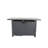 25'' H X 42'' W Steel Outdoor Fire Pit Table With Lid-722080028-722080019