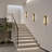 1 - Light Dimmable Gold Wall Sconce