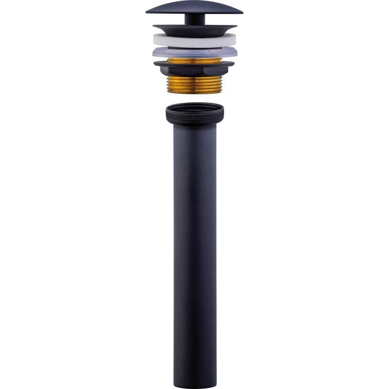Black Matte Slotted Waste