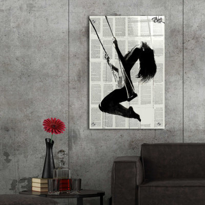 Trinx «The Lightness Of Being Again» par Loui Jover, art mural en verre acrylique