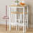 Belldas Square 2 - Person 60cm L Outdoor Standing Height Table-658011610-658011611