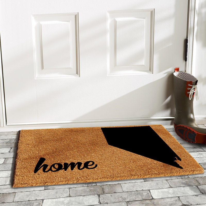 Tapis de porte d’extérieur anti-dérapant nevada Bukovec, L 0,6 po x l 29 po x P 17 po