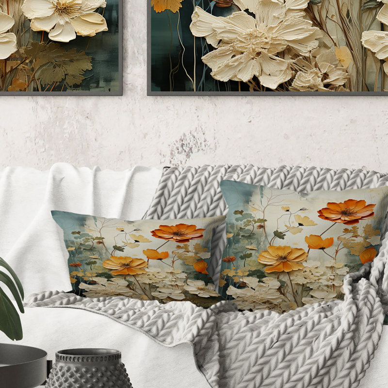 Coussin Natures Symphony - Abstract Collages