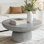 Table basse ronde 27,8 po