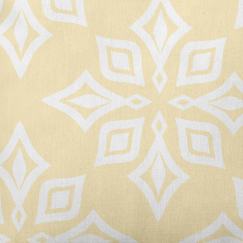 Housse et insert de coussin de plage Beach, Jaune, 16 po x 16 po