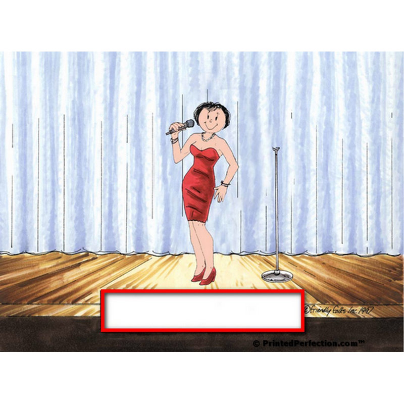 Ensemble de 4 sous-verres personnalisables Singer, Oui