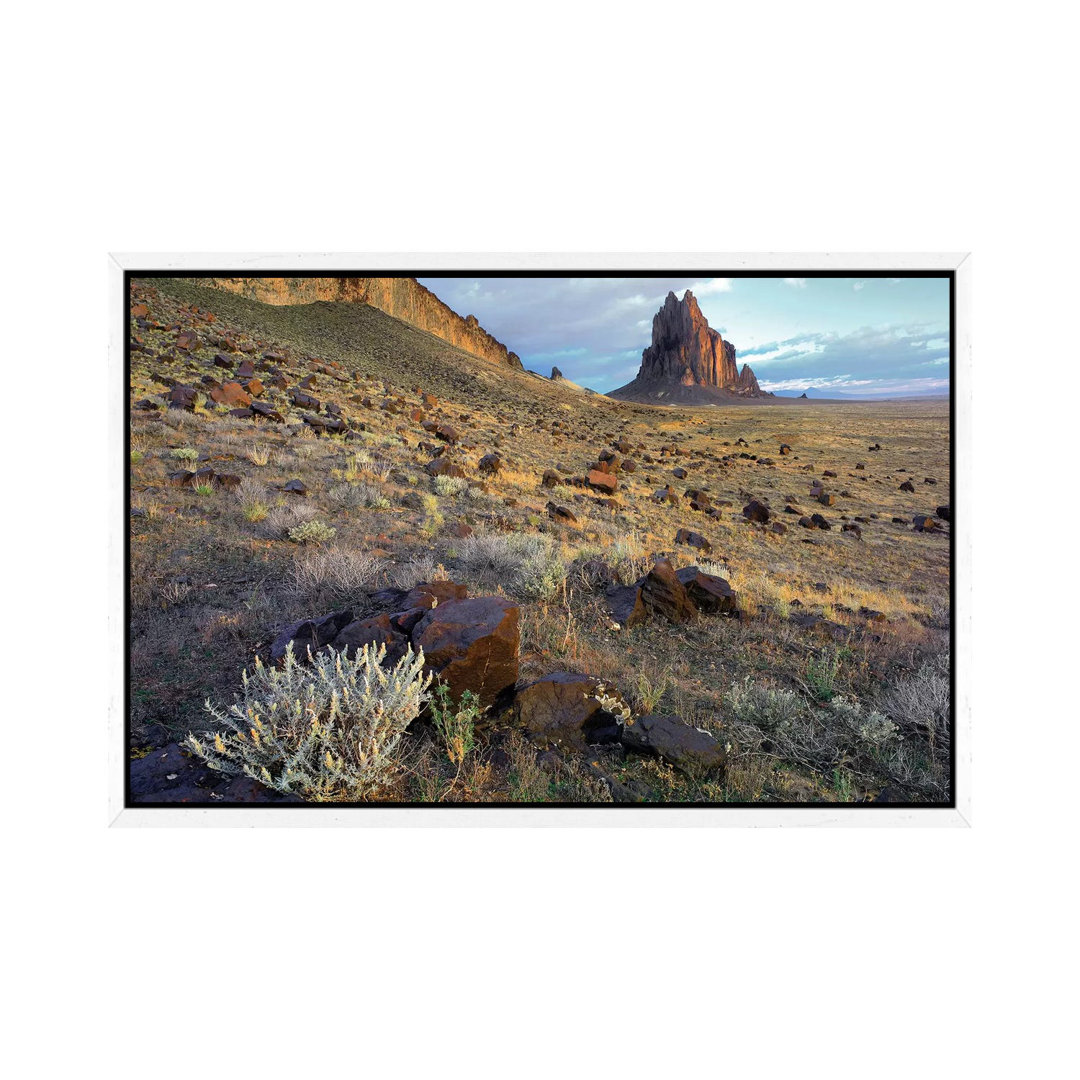 Shiprock, The Basalt Core Of An Extinct Volcano, New Mexico I von Tim Fitzharris - Gallery-Wrapped Canvas Giclée