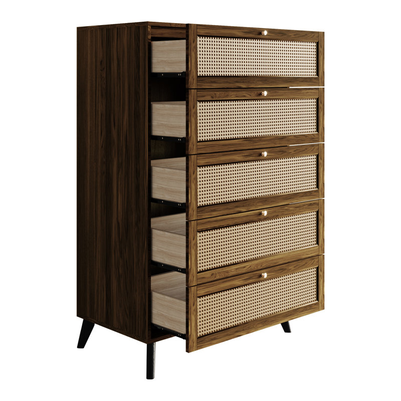 Commode Porston, Brun