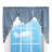 Moreau Solid Colour Pointed 58'' W Window Valance-214805868