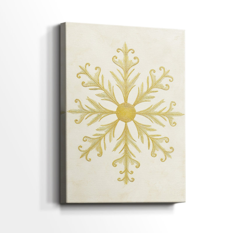 Toile tendue Tinsel-Gold, H 12 po x l 8 po