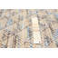 Tapis rectangulaire en laine New Age de conception unique 5 pi x 8 pi 2 po Berey