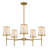 Windley 5-Light Brushed Gold Chandelier