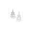 2 Piece Pagoda Objects Set