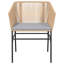 Chaises de patio 2 pièces avec coussins poly rotin-427919033-427919034