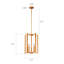 Lustre géométrique à 5 lumières Pavlik-87709717