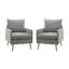 Fauteuil en polyester l 27,3 po Werner-631346889