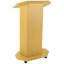 Podium en bois 46 po avec roues-93830550