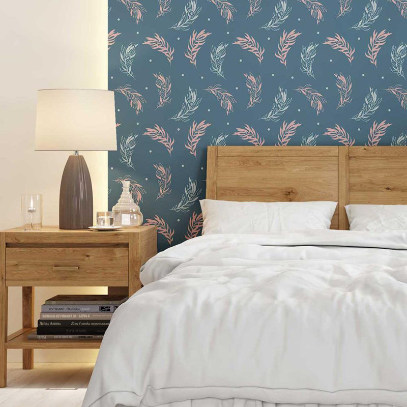 Peel and Stick Wallpaper Roll, Multi-Color, 96" L X 24" W