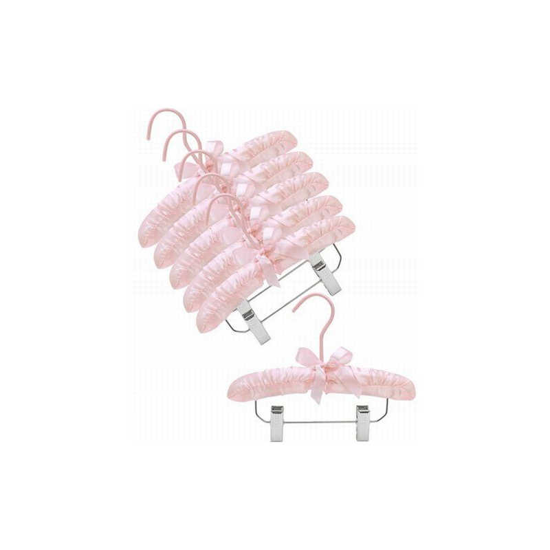 Hangers With Clips for Skirt/Pants, Pink
