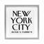Impression urbaine coordonnée sous verre Urban NYC, conception par Annabelle Hall-864244187-864244181