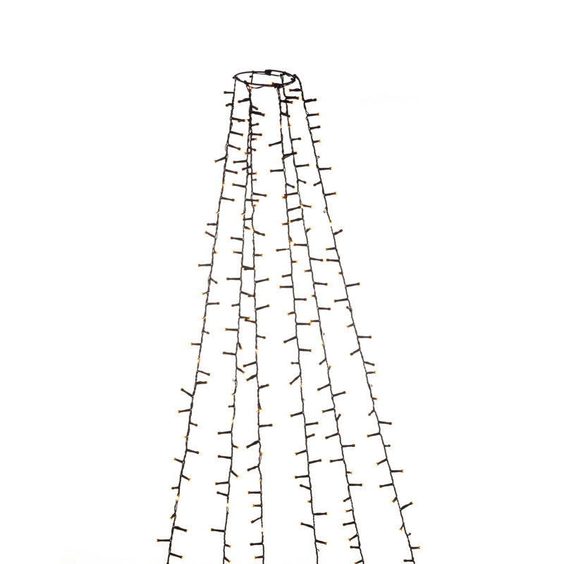 Indoor / Outdoor String Lights, 240cm H x 740cm W x 1cm D