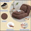 Lit pour chien humain, canapé paresseux, 5 positions réglables, asseoir, dormir, plier, costume à mettre dans la chambre à coucher, salon, conception peu encombrante-46803955