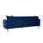 3 Seater Sofa (Retro Blue)
