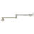 24" Wall Mount Kitchen Sink Pot Filler Faucet Double-Handle, Fingerprint Resistant-63910207