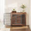 Panneau de particules durable en acier brun 32,5 po x l 22,1 po x H 27,9 po, 1 pièce-458358179-458358189