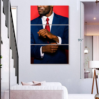Shuttleworth Man In Blue Suit