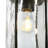 1-Light Small Pendant with Clear Glass Panels