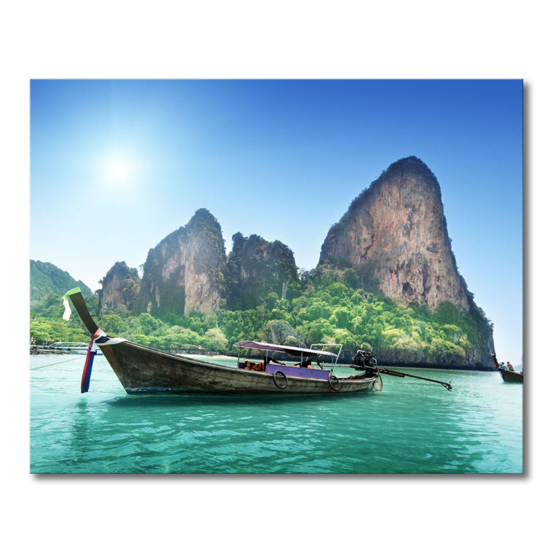 Stretched On Wooden Frame Print on Canvas, 80cm H x 100cm W x 2cm D