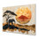 «Elephants At Sunset Whisper Of The Wild I», impression murale en métal, impression d'art moderne