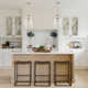 Seandell Single Light Glass Dimmable Pendant