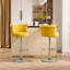 Ensemble de 2 tabourets de bar rotatifs Modern Velvet-450882180