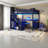 Storage Loft Beds, Solid Wood Full Size Modern Home Study Design