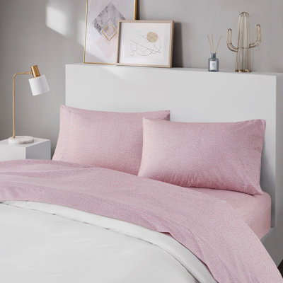 Wrinkle-free Microfiber Sheet Set For Vibrant Bedroom All-season Use