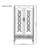 American-style Light Luxury Grey Wardrobe