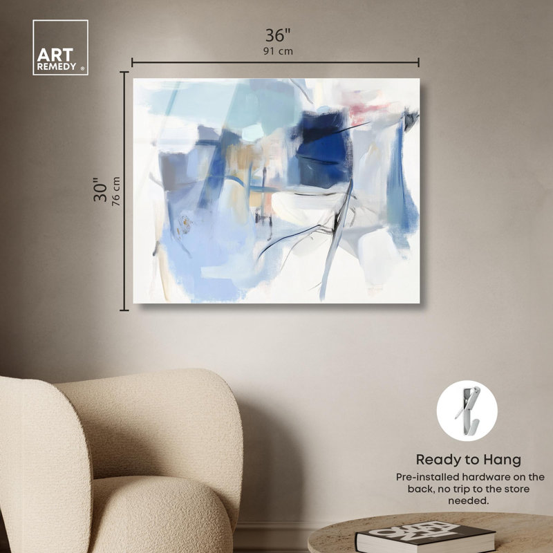 Imprimé acrylique Winter White II par Art Remedy, H 30 po x l 36 po