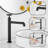 Single-handle Bathroom Faucet with Drain Assembly-83084309