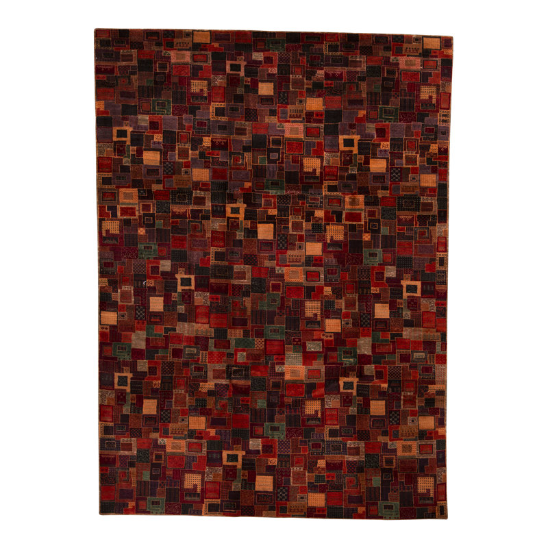 Tapis multicolore de haute qualité noué à la main