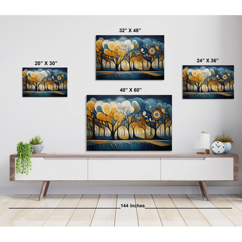 Sunset Serenade, 40" H x 60" W