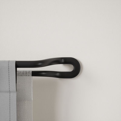 Steel Adjustable Double Curtain Rod