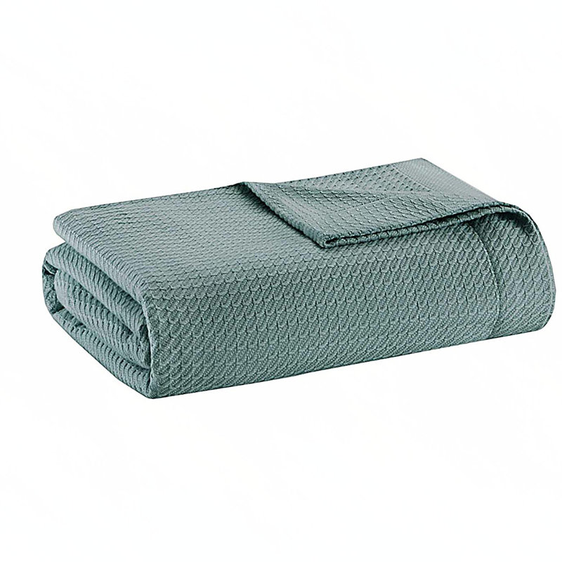 Couverture, Lit simple, Teal