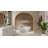 Badeloft 70.8" x 31.5" Freestanding Soaking Stone Resin Bathtub with Overflow and Drain BW-02-XL-M in Matte White-35943519